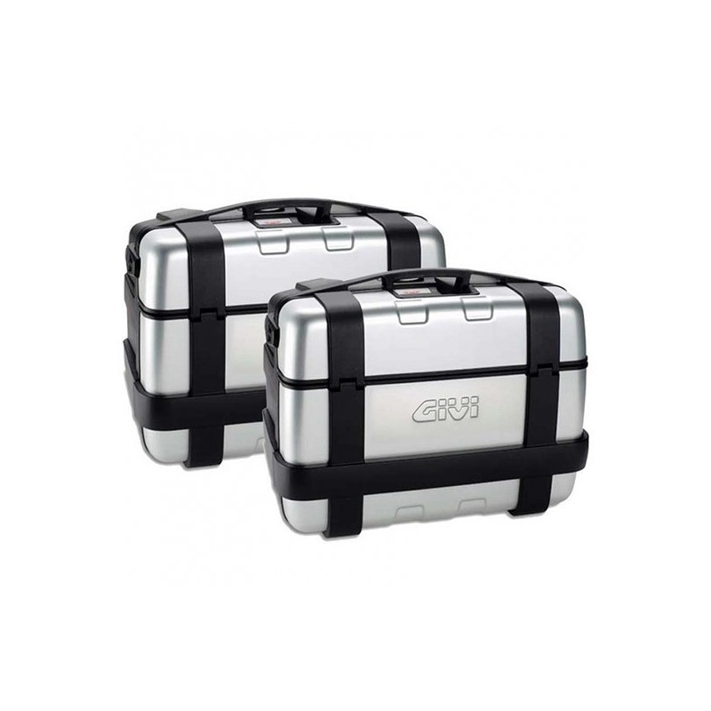 TRK33 +TRK46 : Borse laterali Givi Trekker 33/46L Transalp XL750