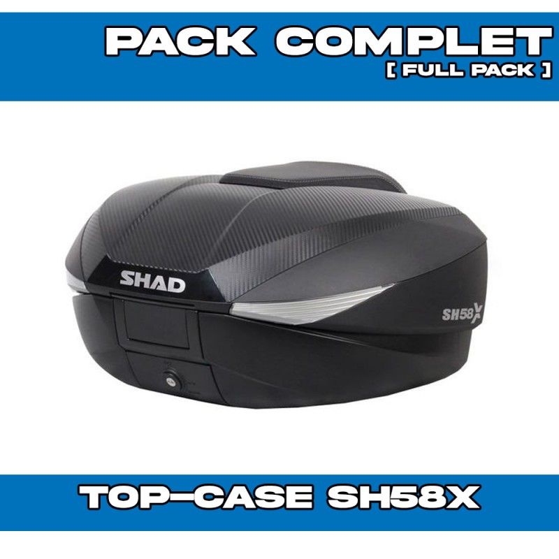 Shad SH58X Top Box Kit for Transalp XL750