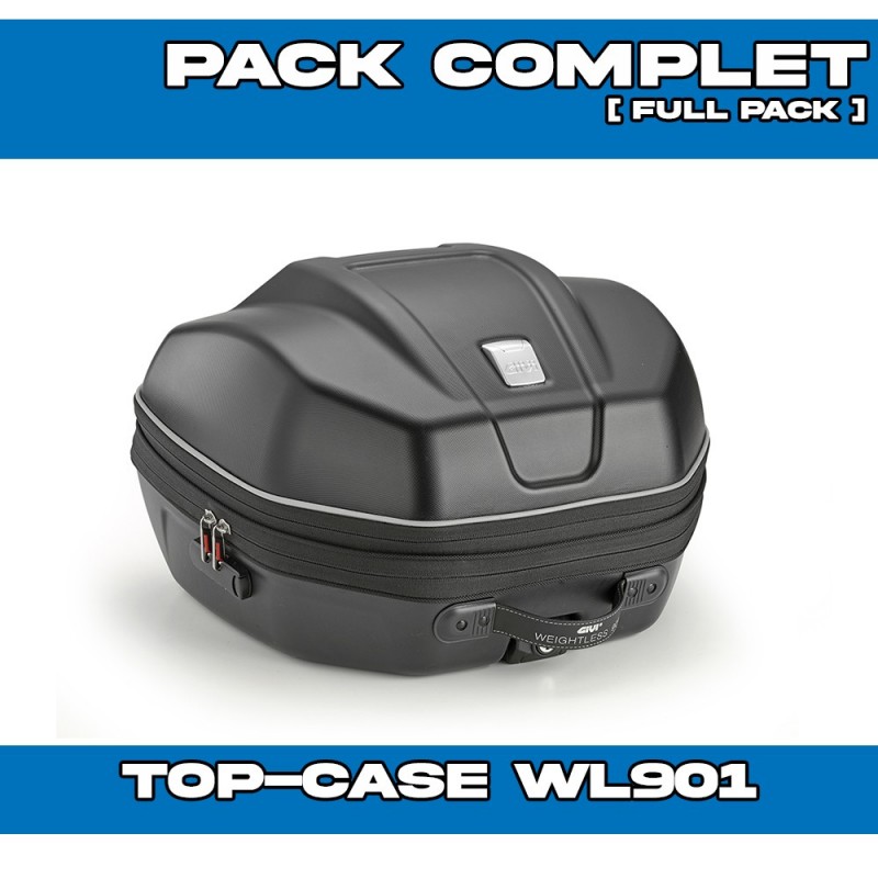 PACK-SR1201-WL901 : Paquete Top-Case Givi WL901 Transalp XL750