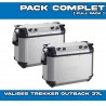 PACK-PLO1201CAM-OBKN37APACK2 : Givi Trekker Outback 37L Aluminum Side Case Pack Transalp XL750