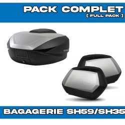PACK-H0TR73-D0B59/35200 : Shad SH59X/SH35 Luggage Kit Honda Transalp XL750