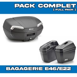 PACK-1201-E46NT2/E22N : Pack Bagagerie Givi E46 Riviera + E22 Transalp XL750