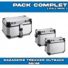 PACK-1201-OBKN58/48 : Kit Valigie Givi Trekker Outback 58/48/48L Alluminio Transalp XL750