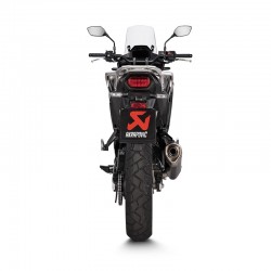 S-H7SO6-HRTBL : Akrapovic Slip-On Line Titanium Exhaust Honda Transalp XL750