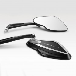 R-0630B/CP : Police DPM Mirror Set Transalp XL750