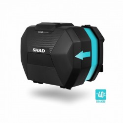D0B38200 : Valises latérales Shad SH38X Transalp XL750