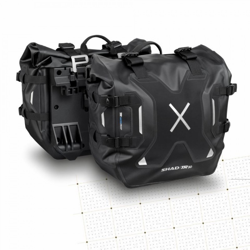 X0TR30 : Sacoches Shad Terra TR30 Transalp XL750