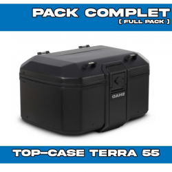 PACK-H0CR12ST-D0TR55200B : Shad Terra 55L Black Top Case Pack Honda Transalp XL750