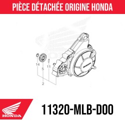 11320-MLB-D00 : Couvercle carter Honda Honda Transalp XL750