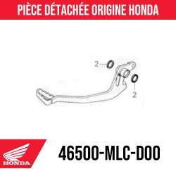 46500-MLC-D00 : Honda Brake Pedal Honda Transalp XL750
