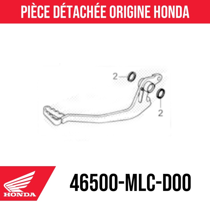 46500-MLC-D00 : Leva del freno Honda Transalp XL750