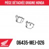 06435-MEJ-026 : Pastillas traseras Honda Transalp XL750