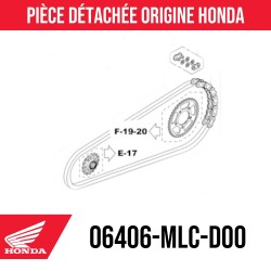 06406-MLC-D00 : Honda Chain Kit Honda Transalp XL750