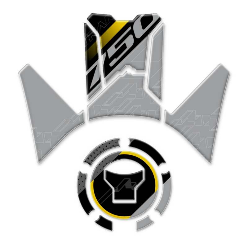 GP-4042 + GP-4043 : 2025 Tank Sticker Pack Honda Transalp XL750