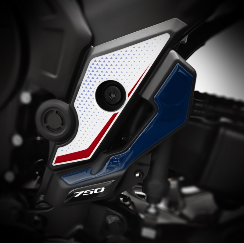 ADB-TRA-25 : Heel Stickers 2025 Honda Transalp XL750