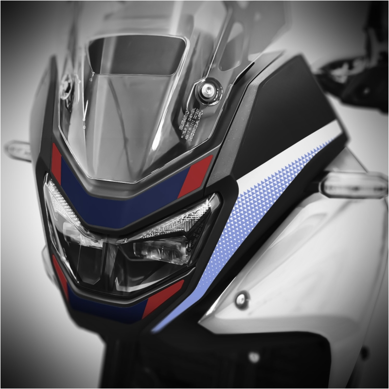 ADF-TRA-25 : Autocollant de phare 2025 Honda Transalp XL750