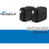 PACK-PLO1201MK-DLMK36BPACK2 : Set Valigie Laterali Givi Dolomiti 36L Nero Transalp XL750