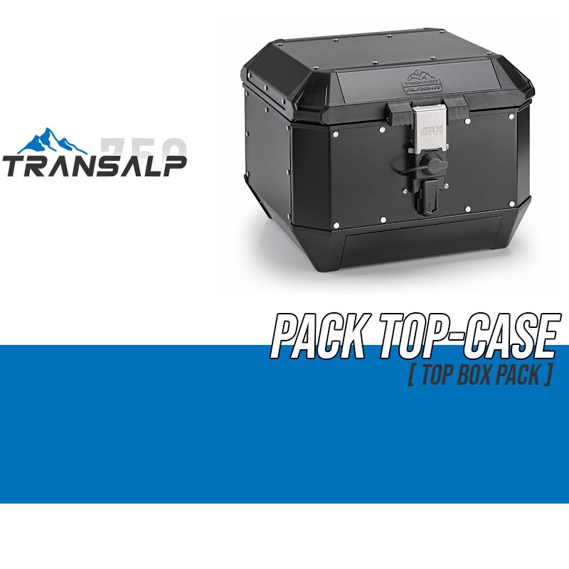 PACK-SR1201-ALA44B : Givi Alaska Top Case Pack 44L Black Transalp XL750