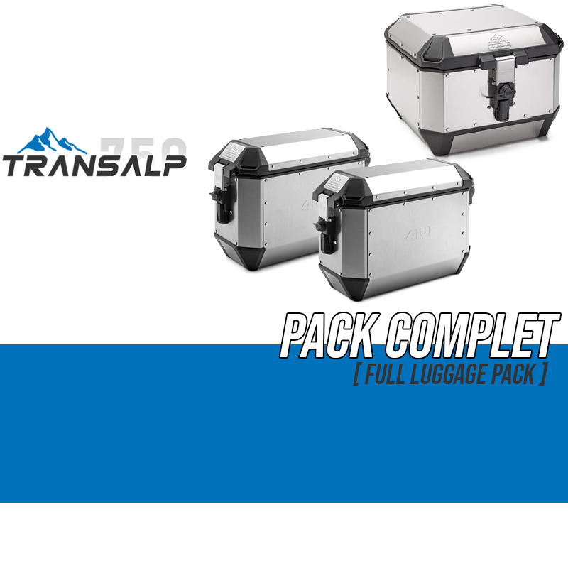 PACK-1201-ALA44A-36A : Paquete Equipaje Givi Alaska Alu Transalp XL750