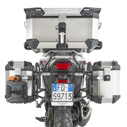 PACK-1201-OBKEV58/48A : Set Bagagli Givi Trekker Outback Evo Smart 58/48/48L Allu Transalp XL750