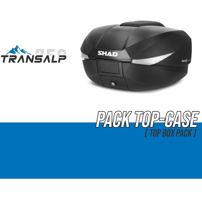 PACK-H0TR73ST-D0B58206 : Shad SH58X Top-Case Pack Transalp XL750