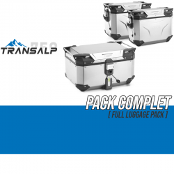 PACK-1201-OBKEV58/48/37A : Givi Trekker Outback Evo Smart 58/48/37L Luggage Set Alu Transalp XL750