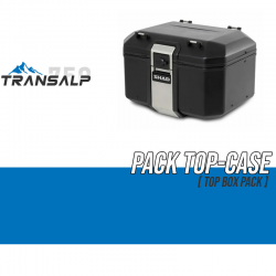 PACK-H0TR73ST-D0TR48100B : Paquete Top-Case Shad Terra 48L Negro Transalp XL750