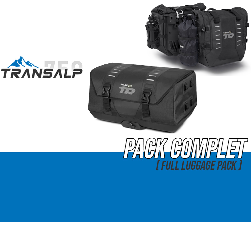 PACK-H0TR73-X0TR50/402 : Pacchetto Bagagli Shad TR50/TR40 Transalp XL750