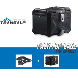 GPT.01.070.70000/S : SW-Motech TRAX ADV Top Case Kit Transalp XL750