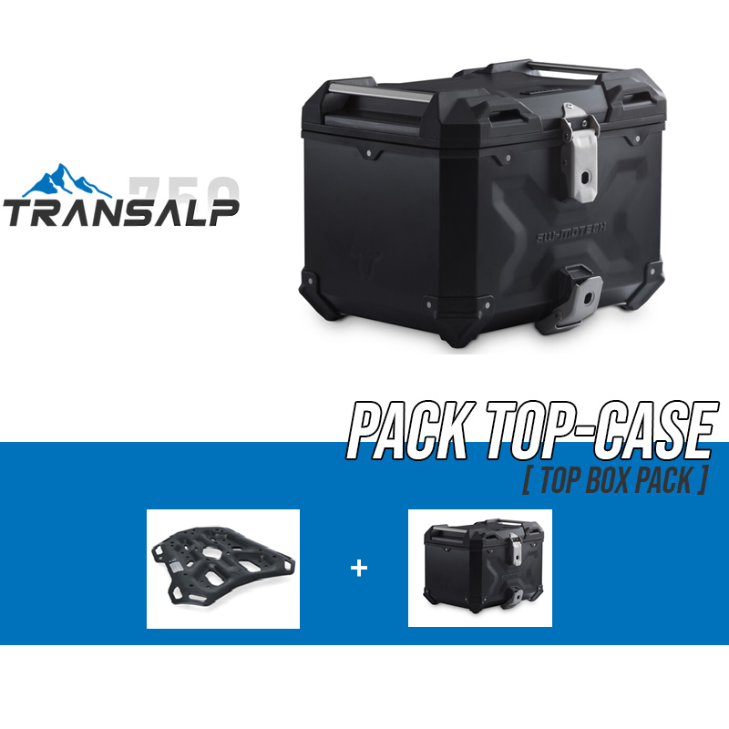 GPT.01.070.70000/S : SW-Motech TRAX ADV Top Case Kit Transalp XL750