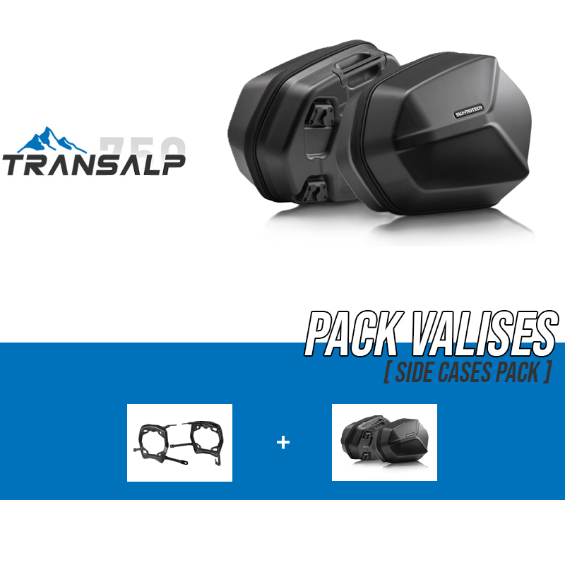 KFT.01.070.60100/B : Sistema de maletas laterales SW-Motech AERO ABS Transalp XL750
