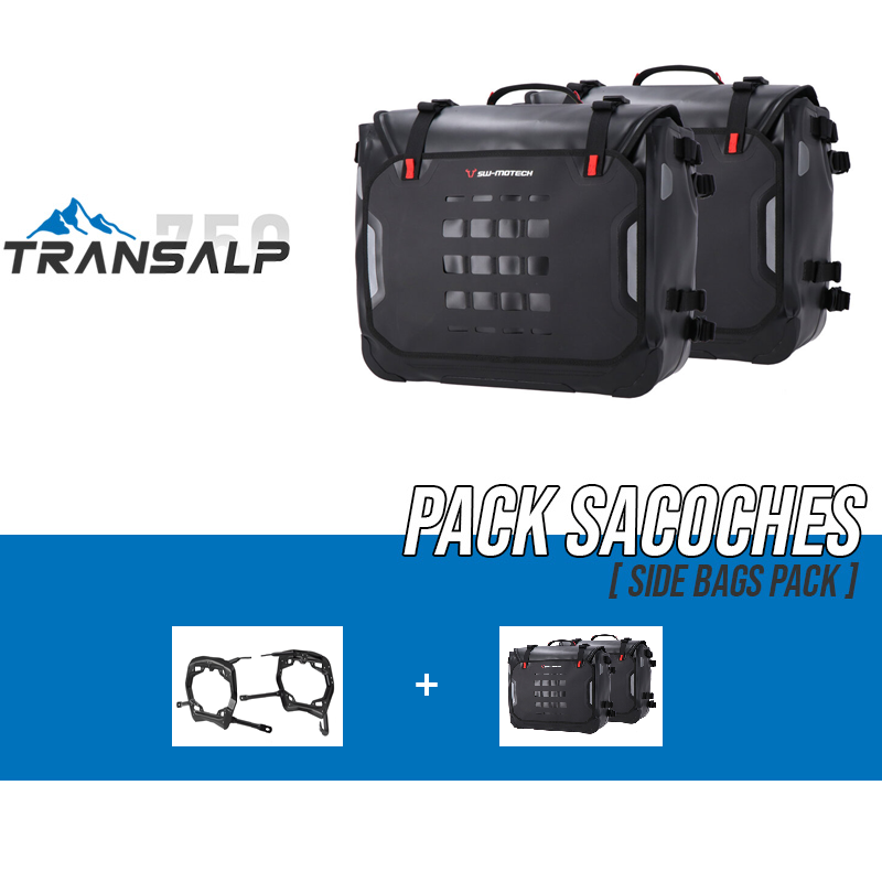 BC.SYS.01.070.21000/B : SW-Motech Sysbag WP Side Pannier Pack Transalp XL750