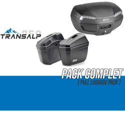 Paquete de Equipaje Givi E46 / E22 para Honda Transalp XL750