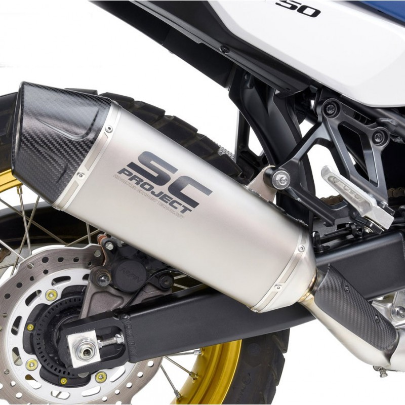 H48A-121T : SC Project X-Plorer II Exhaust Honda Transalp XL750