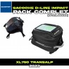 PACK-1827-XSR300 : Pacchetto borsa da serbatoio Bagster D-Line Impact Transalp XL750