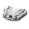 Givi M9 Plate
 Color-Silver